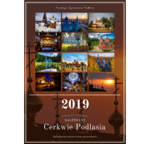 oryginalny kalendarz, kalendarz z cerkwiami, kalendarz prawosławny